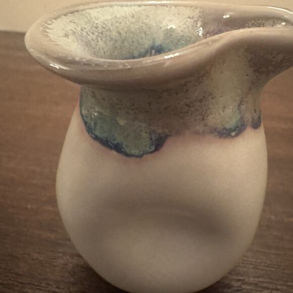 Vtg Creamer SMP Smokey Mountain Pottery Tennessee Handmade Ceramic Pinched Syrup - Picture 11 of 13